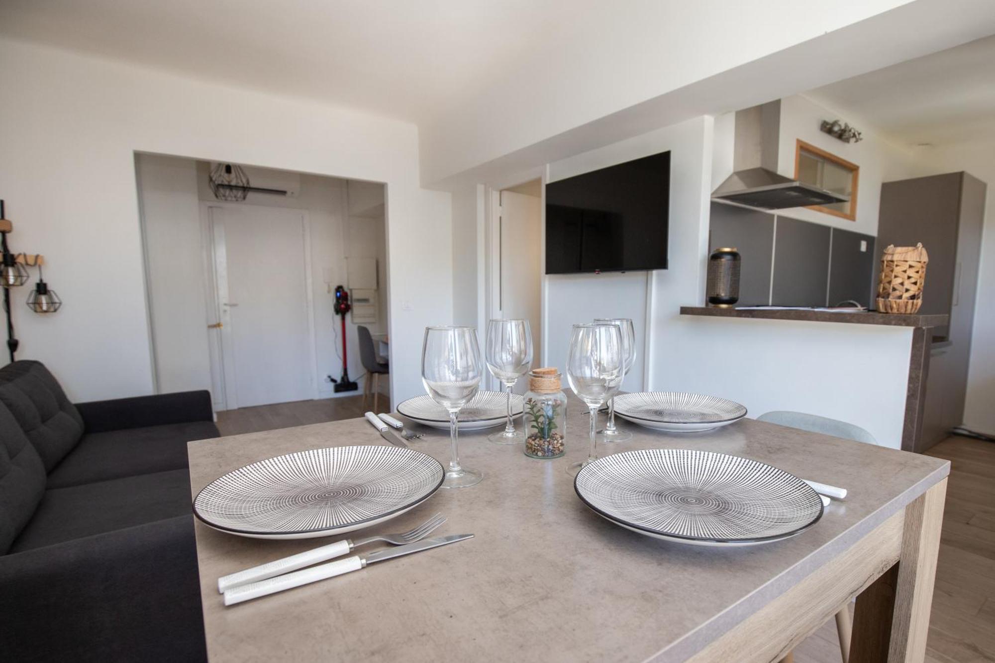 La Chic Riviera - Clim - Wifi - Croisette Daire Cannes Dış mekan fotoğraf