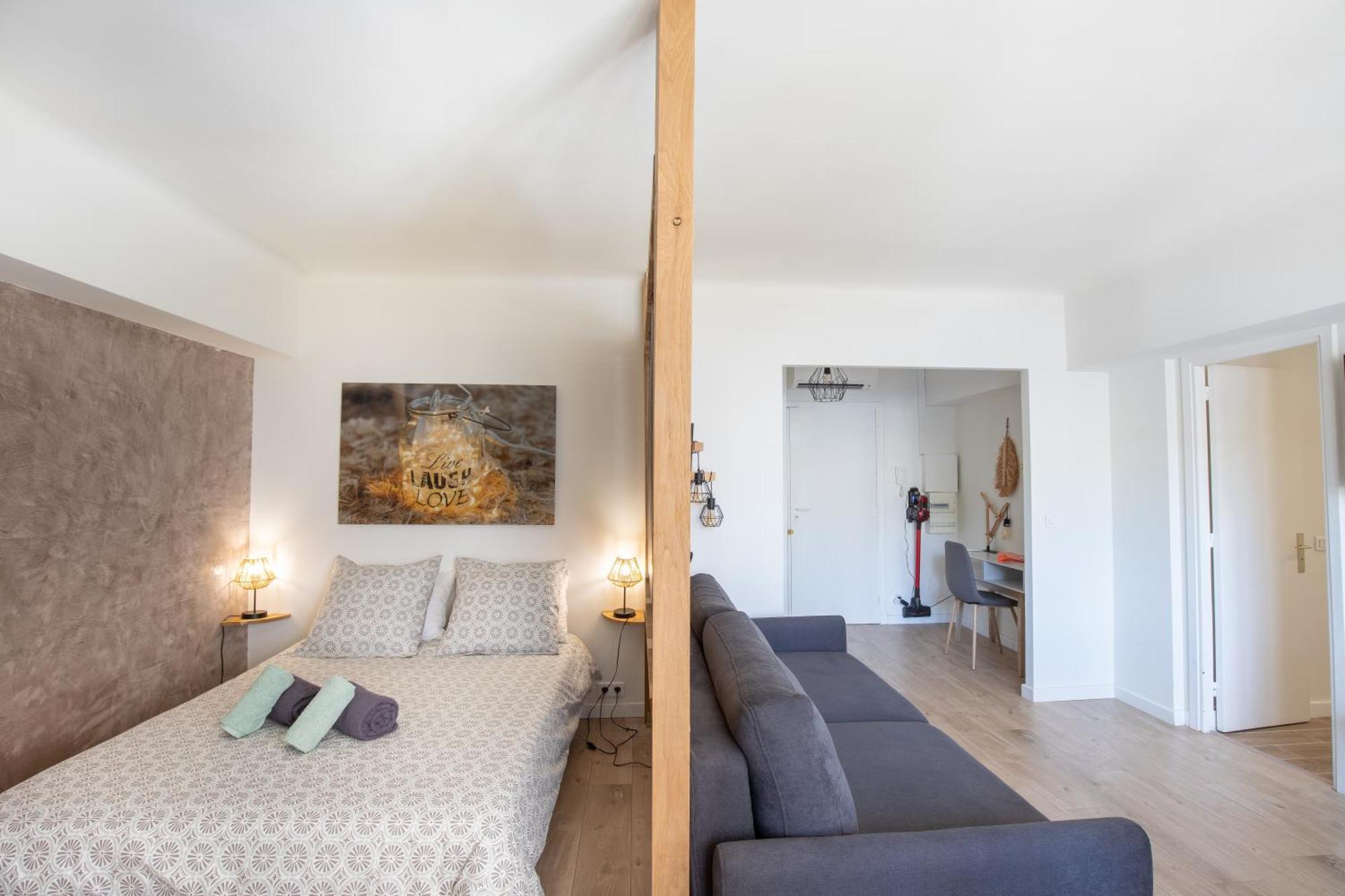 La Chic Riviera - Clim - Wifi - Croisette Daire Cannes Dış mekan fotoğraf